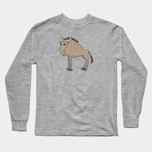 Gnu Long Sleeve T-Shirt by Mstiv